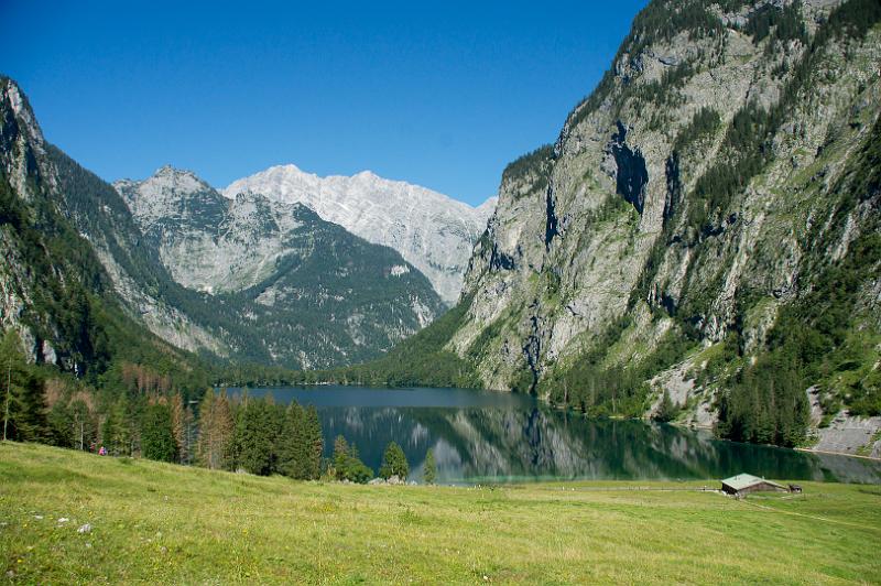 120818_1101_T02554_Gotzenalm.jpg - Der Obersee mit Blick auf die Watzmann-Ostwand